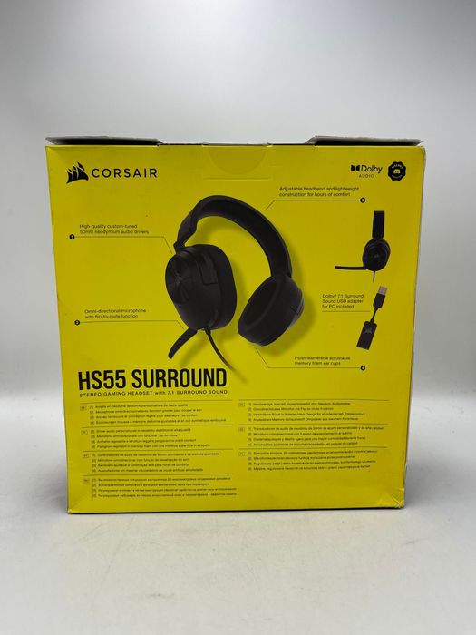 Casti gaming cu microfon Corsair HS55 Surround Sigilat S