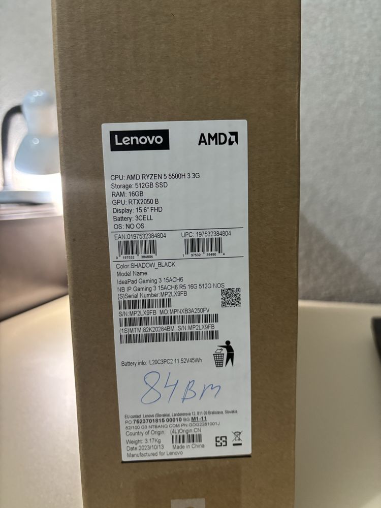Лап топ Lenovo ideapad gaming