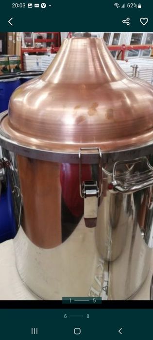 Cazan Țuică/Pălincă din Inox alimentar 50 L complet Promo 2200 lei