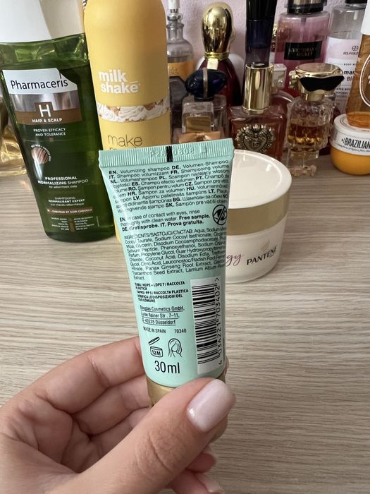 Sampon Milkshake, Pharmaceris, masca Pantene