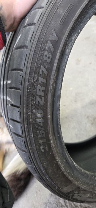 215 40 17 Kumho Ecsta