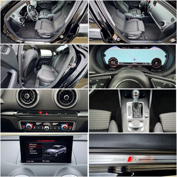 AUDI A3 S-LINE 2019 AUTOMAT‼️Matrix HD Virtual Cockpit Navi Drive‼️