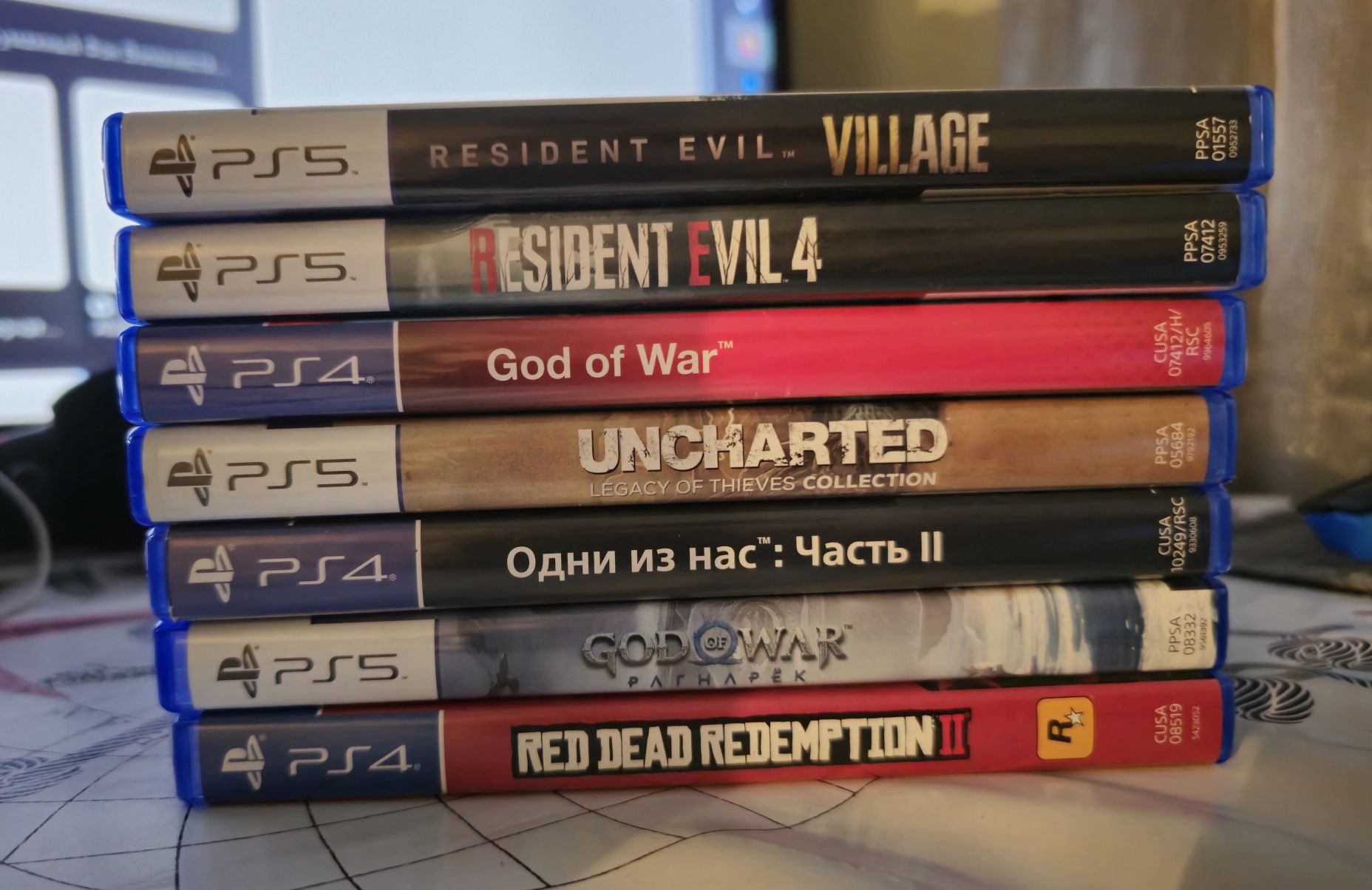 Диски PS4  и PS5