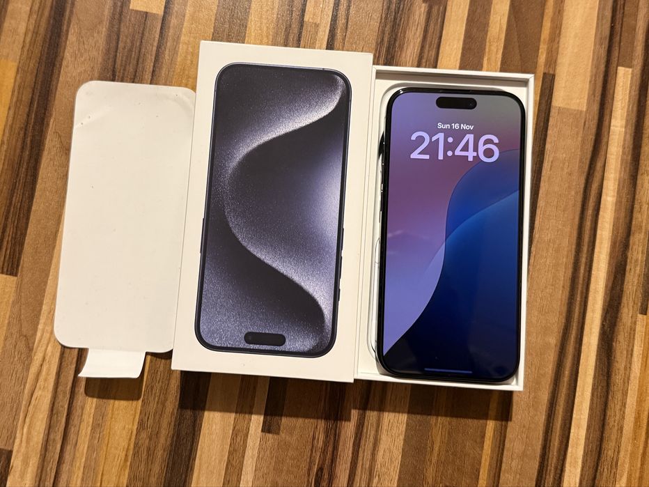 Iphone 15 pro 128 gb impecabil