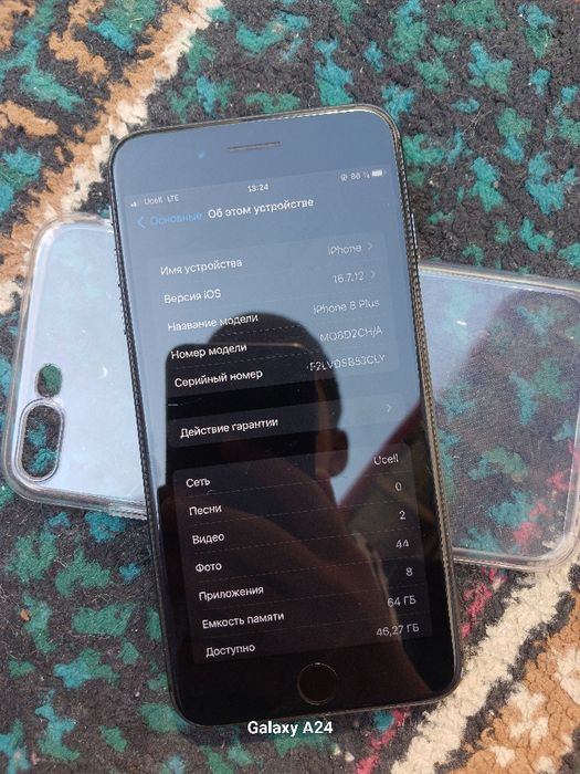 iPhone 8 Plus sotiladi holati ideal 64gb