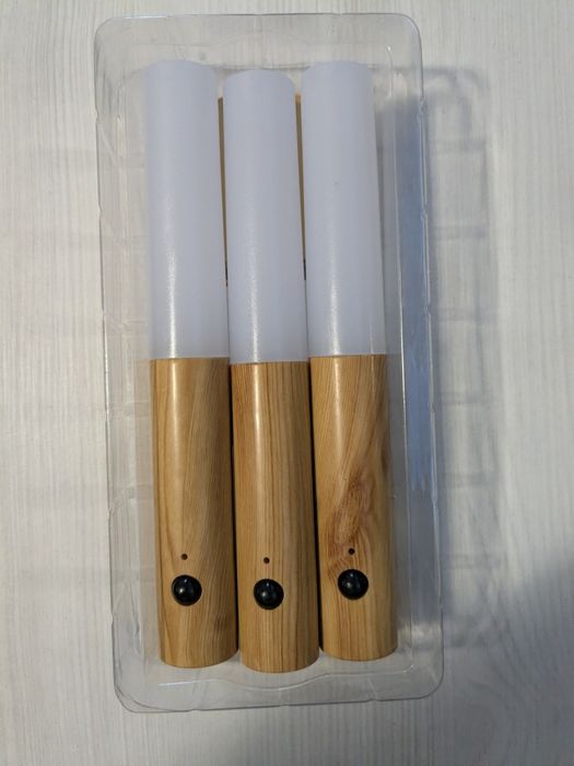 Set 3 lămpi de veghe cu senzor de proximitate