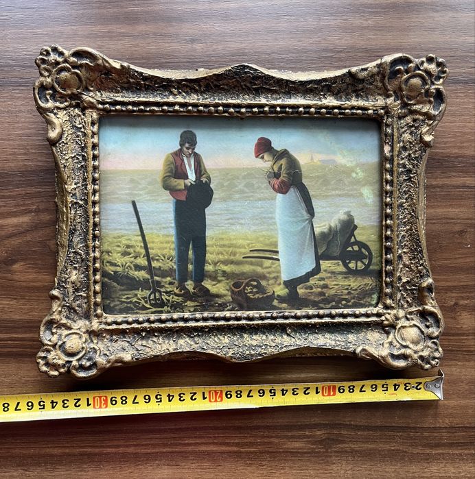 Tabloul The Angelus de Millet - print