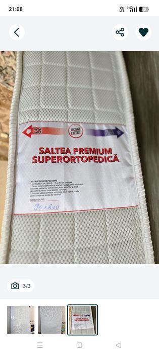 Vând Saltea 90 200 Noua!