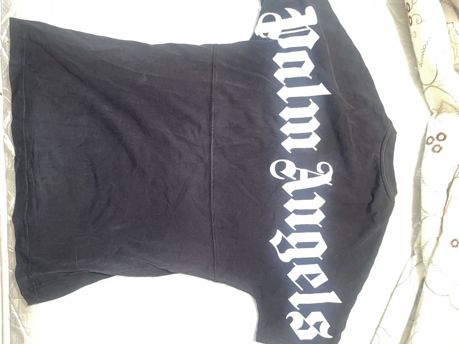 T-SHIRT CLASSIC LOGO OVER | Palm Angels authentic.