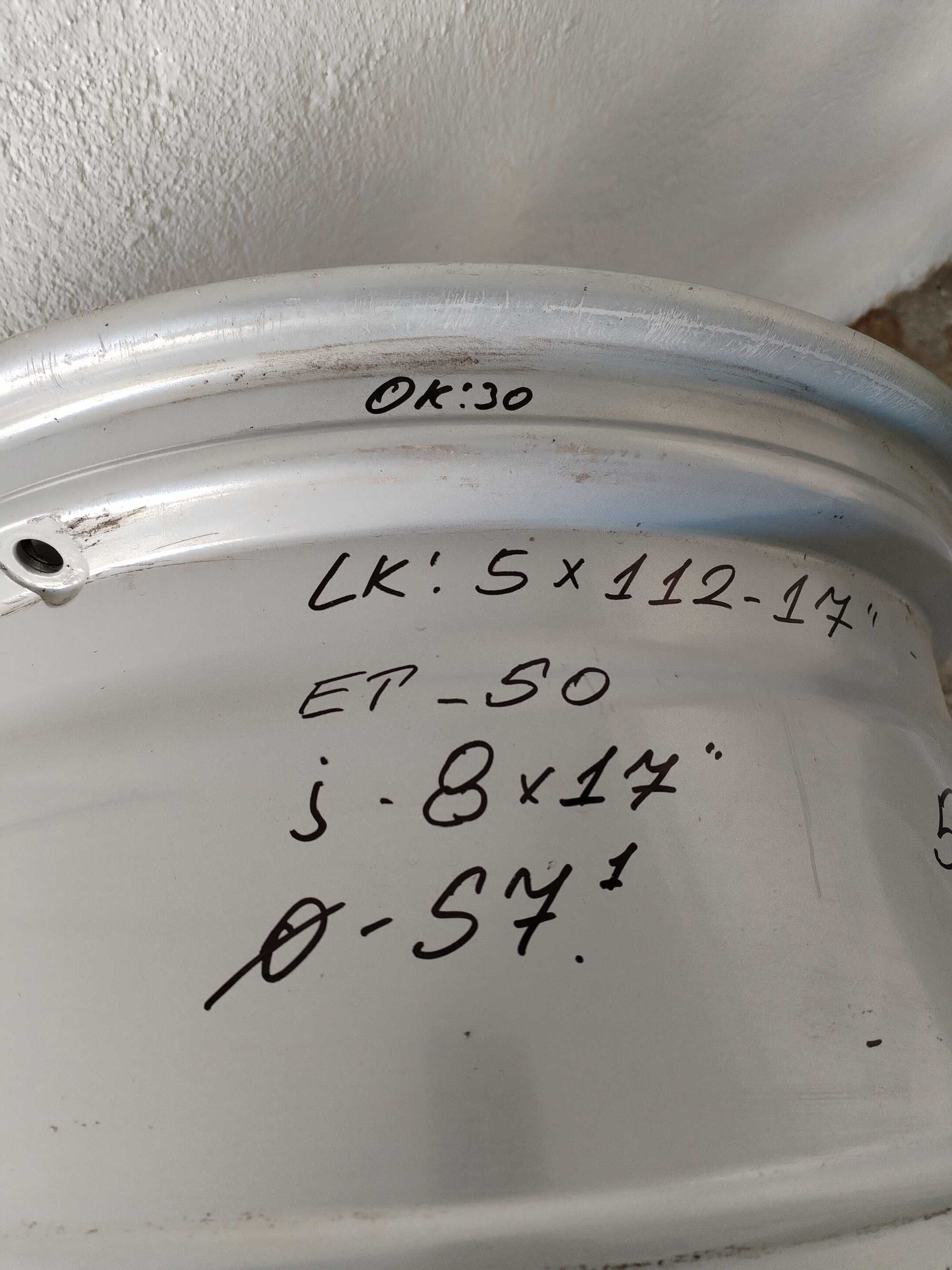 Лети джанти BBS 17",5х112,8j,57,1 ЕТ50