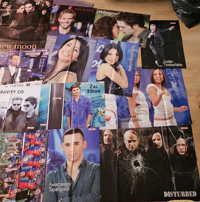 Плакати от списание Хай Клуб/ Hi Club