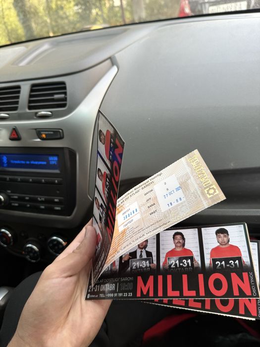 Million biletlar bor!