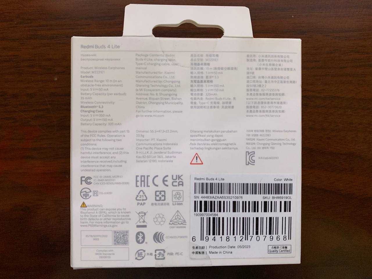 Xiaomi Redmi Buds 4 Lite