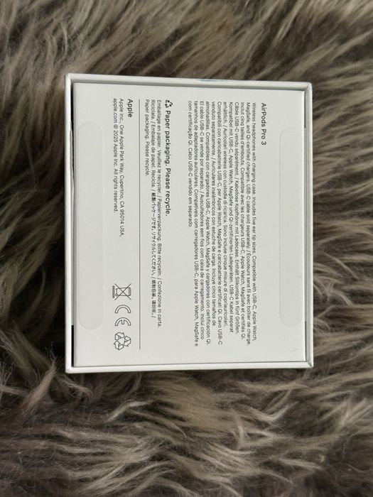 AirPods Pro 3 Alb 2025