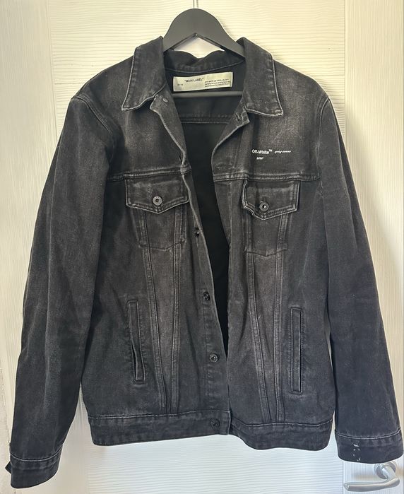 Jacheta denim offwhite