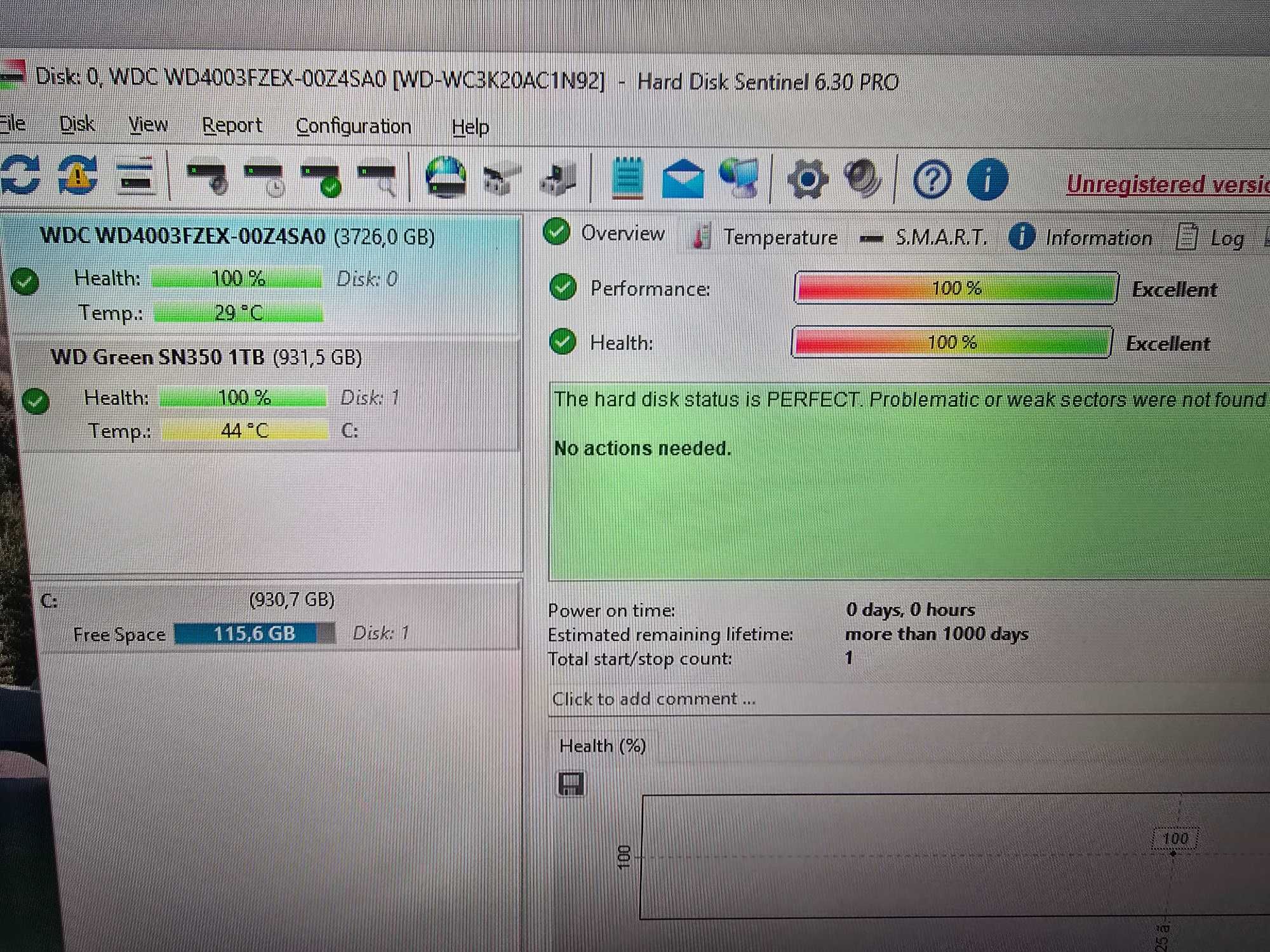 Чисто нов Хард диск Western Digital Black 4TB WD4003 FZEX