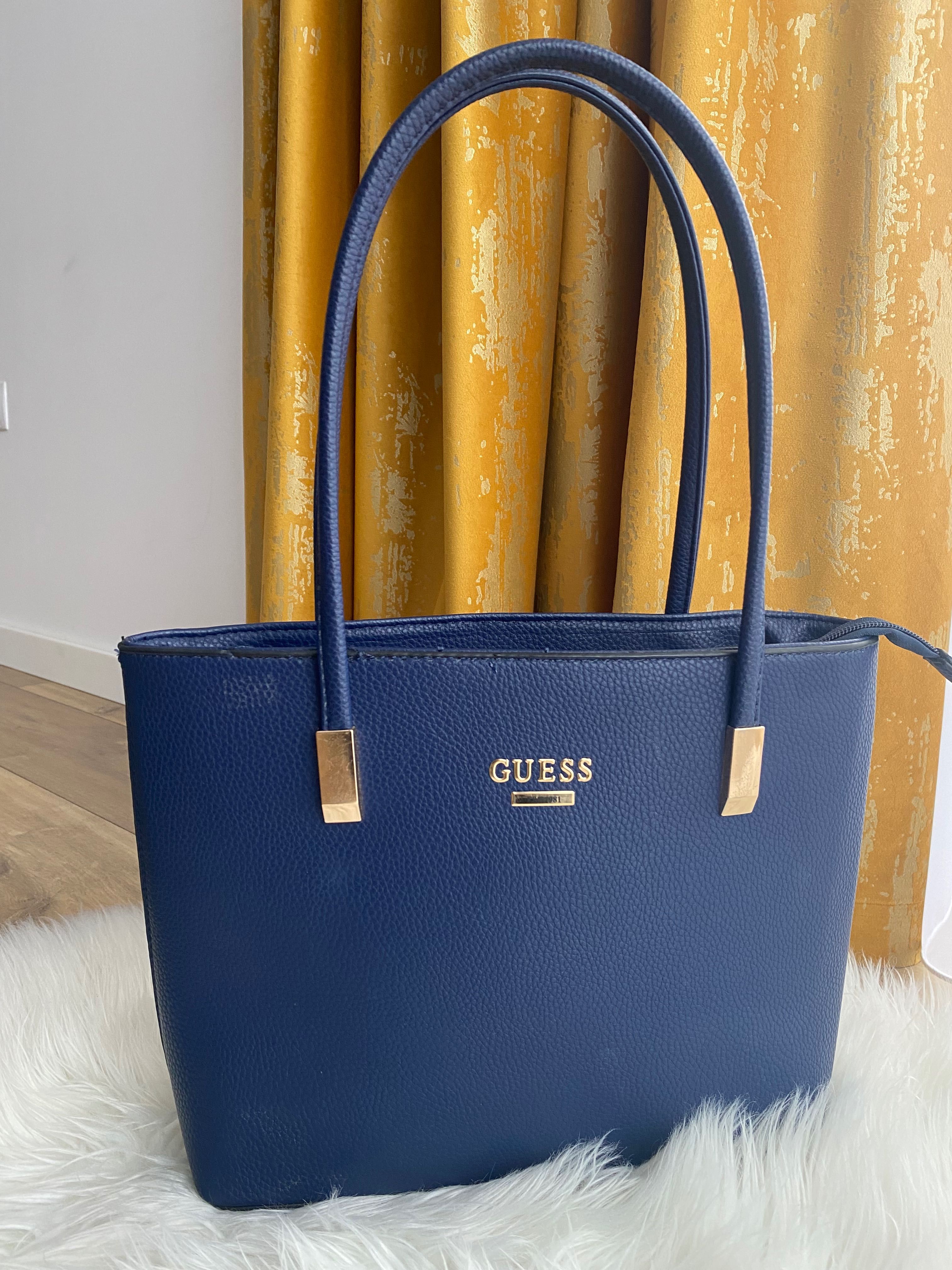 Geanta noua Guess bleumarin