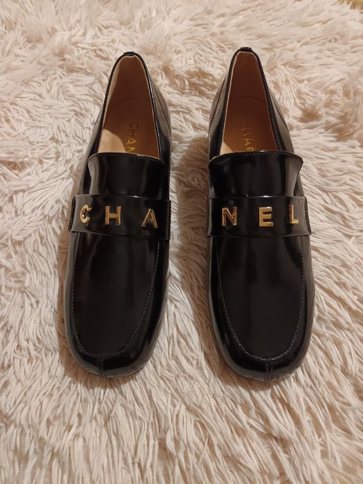 Chanel ест.кожа  обувки