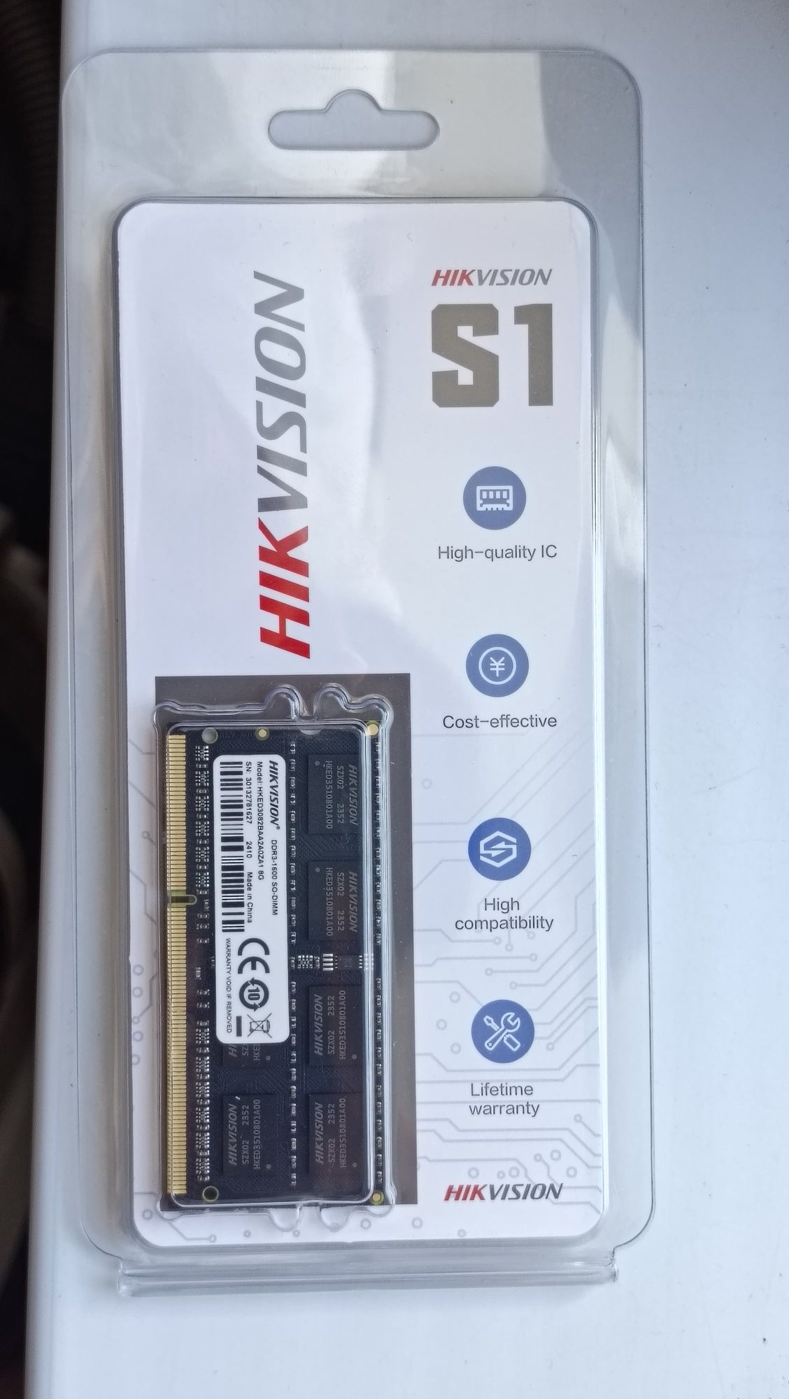 Продам Оперативная память Hikvision 8GB