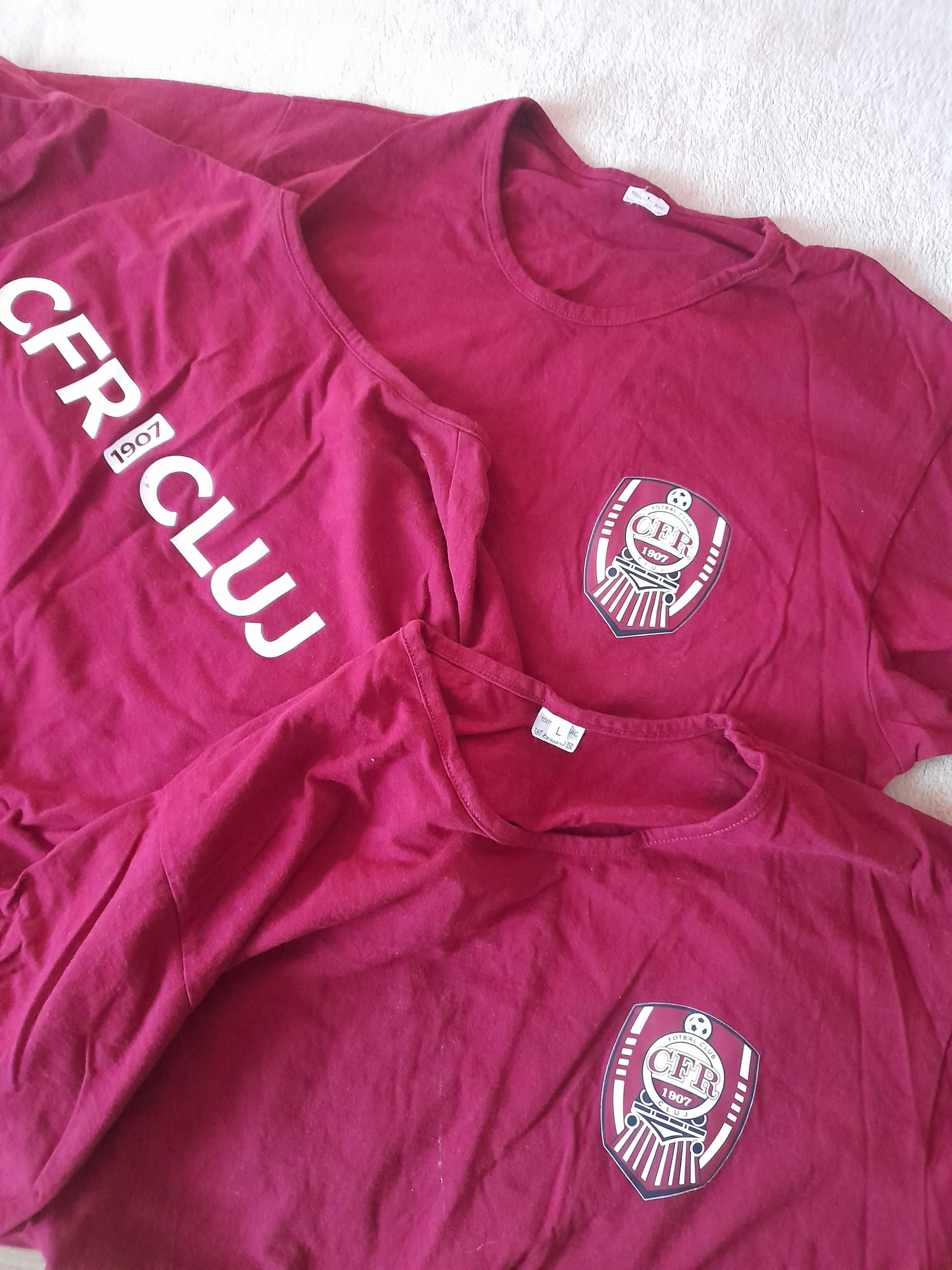 vand tricou bumbac adult CFR Cluj (1 tricou marimea L)