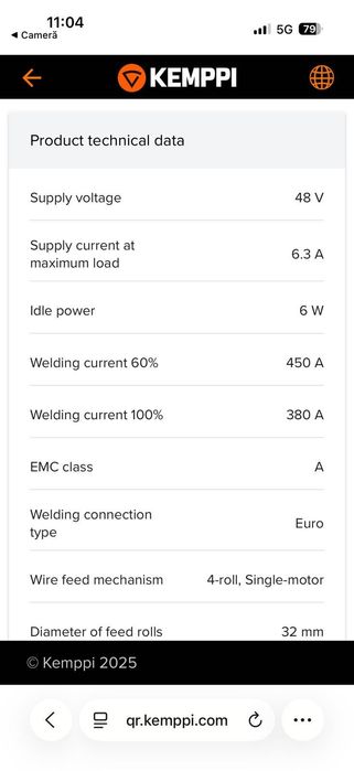 Kemppi x3 aparat de sudură mig/mag