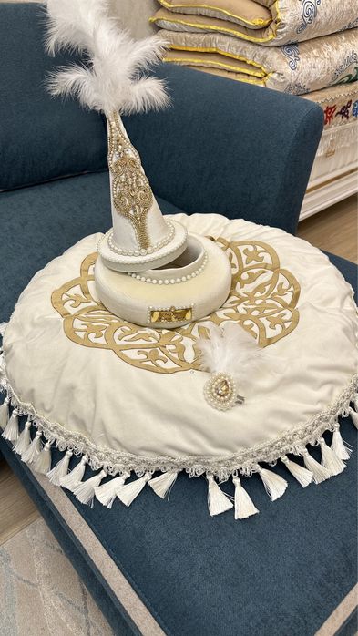 Саукеле и корпеше для сырға салу