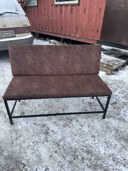 Банкетка лавка со спинкой