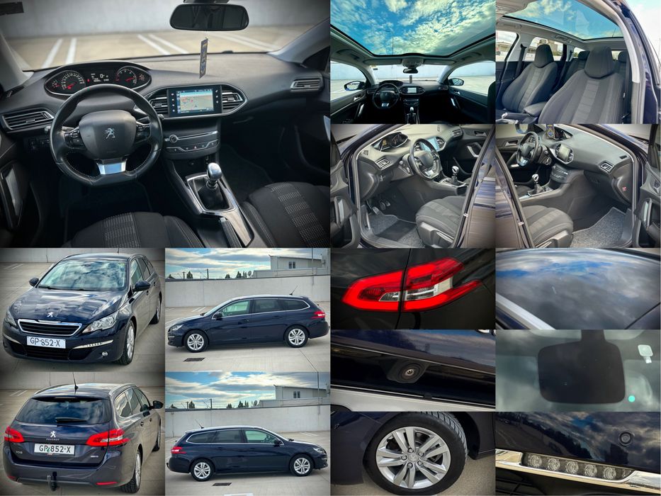 Peugeot 308 SW 1.6 BlueHdi 120Cp 2016 Panoramic Interior Sport