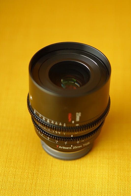 кино обектив 7artisans 25mm T1.05 Cine Vision - Sony E