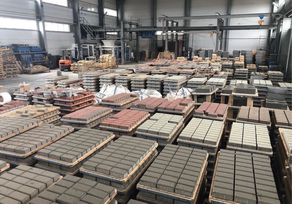 Брусчтка, бордюры, поребрики по немецкой технологии