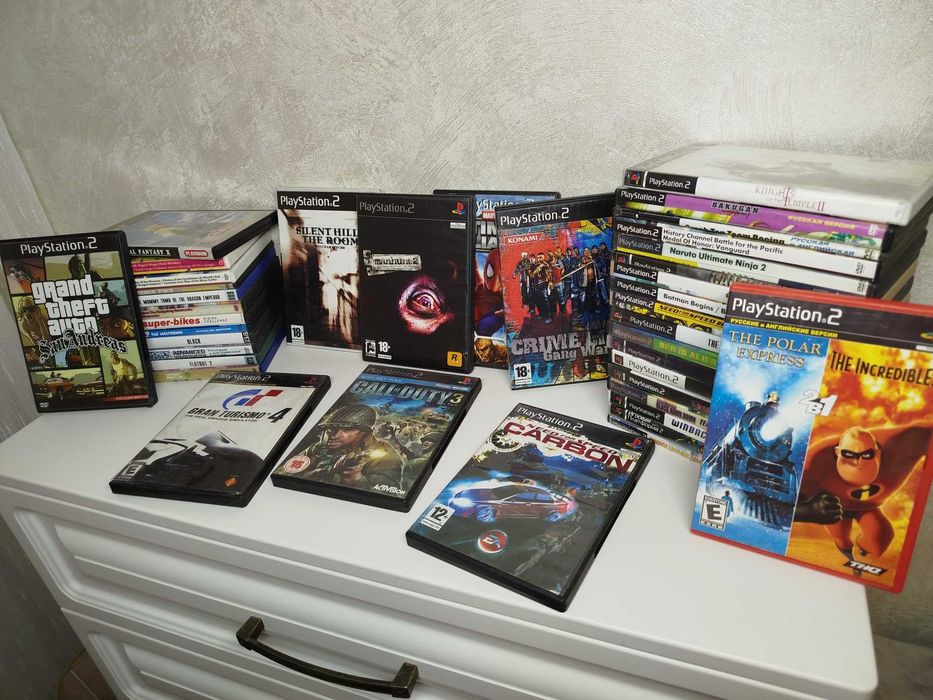 Диски PS2 Playstation 2 лот