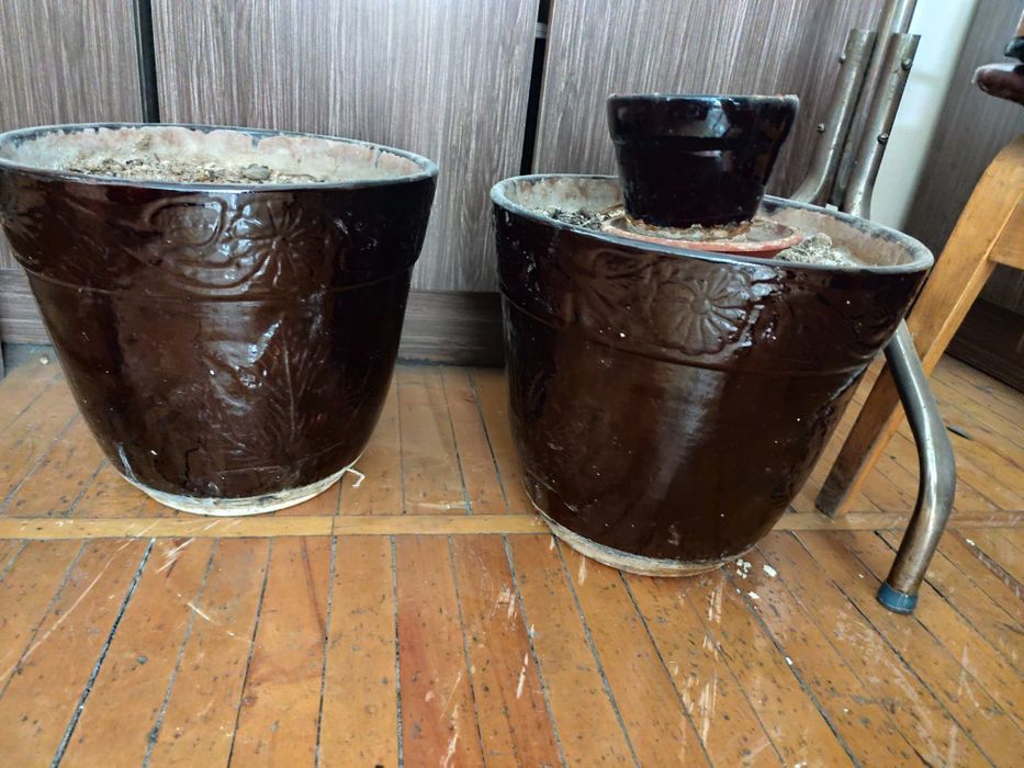 Горшки для цветов, большие и маленькие в ассортименте, качественные