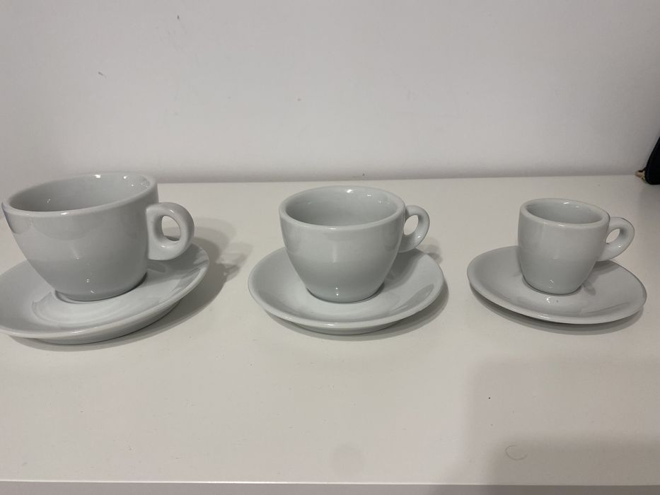 Cesti Palermo + farfurie alb