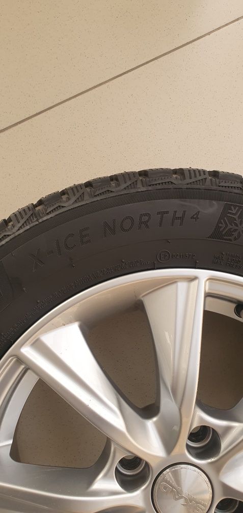 Шины зимние MICHELIN X-ICE NORTH 4 > 185x65x15