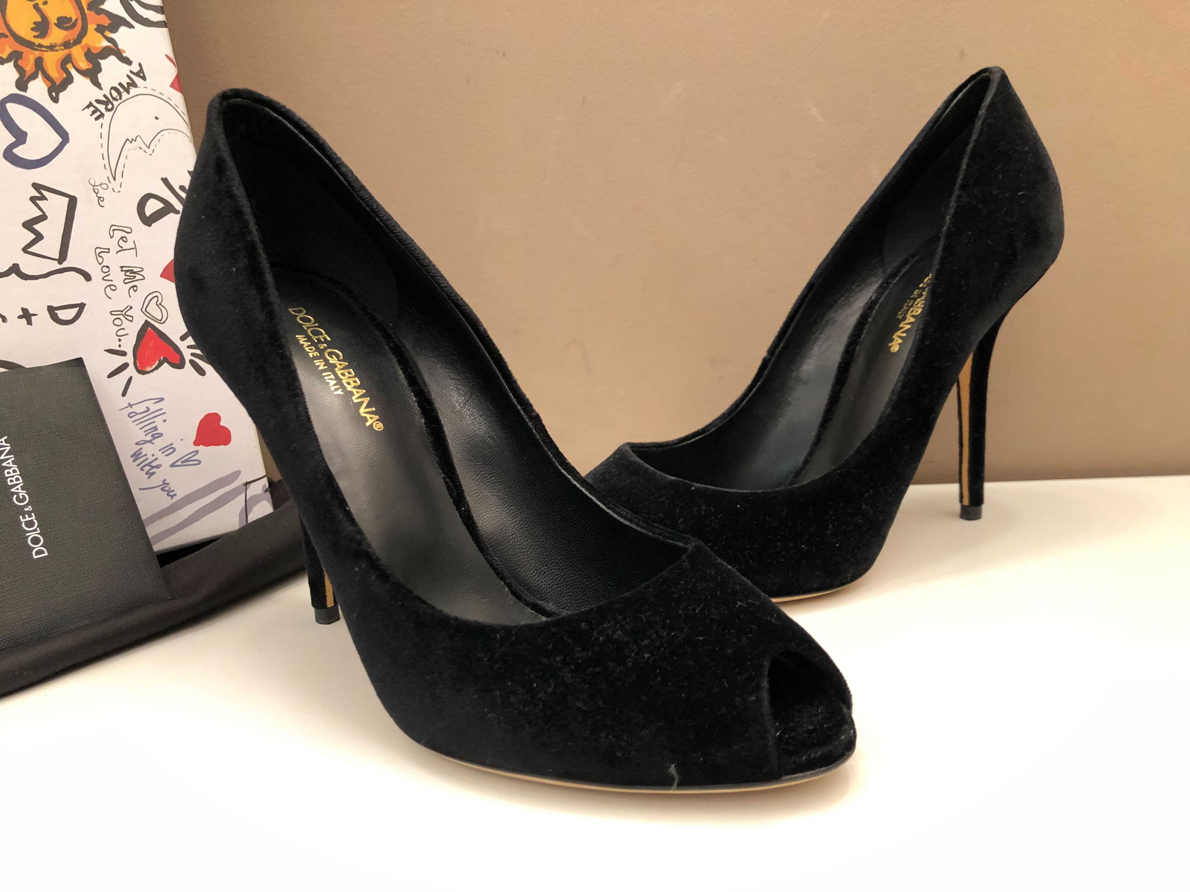 Dolce Gabbana pantofi dama 37 si 38 originali full box retail 590 euro
