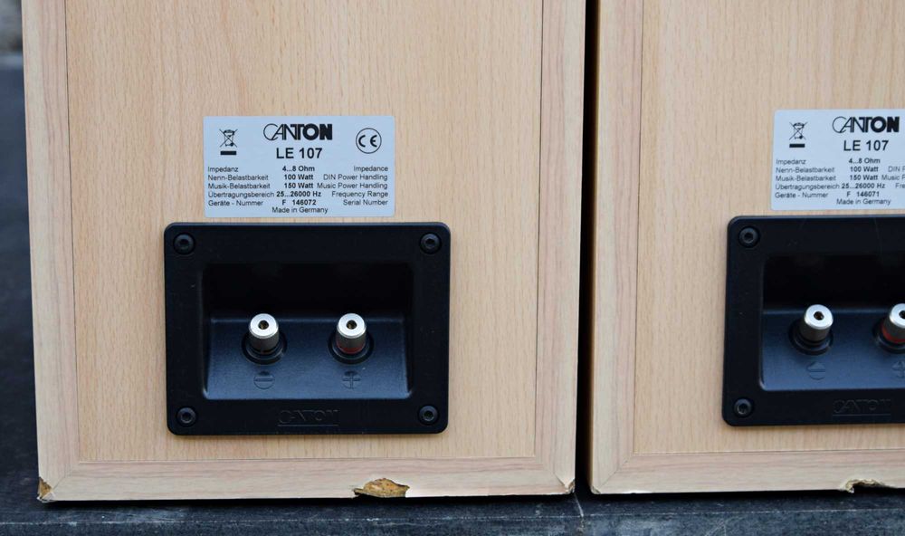 Boxe Canton LE 107, boxe de podea