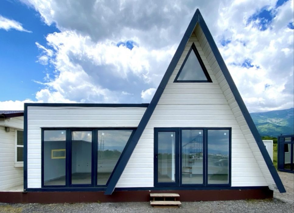 Cabane din lemn tip casa sau Afarme acept si variante auto la schimb