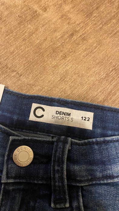 Pantalon scurt denim mărimea 122