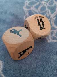 Cuburi de lemn cu poziții