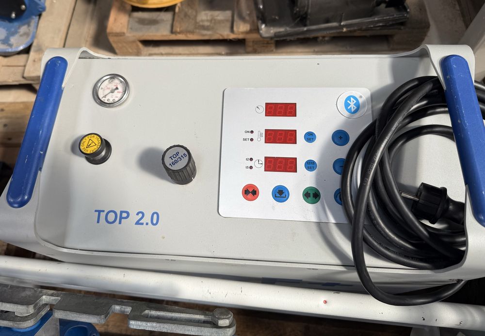 Aparat de sudura cap la cap Georg Fischer 250 mm, centralina top 2.0