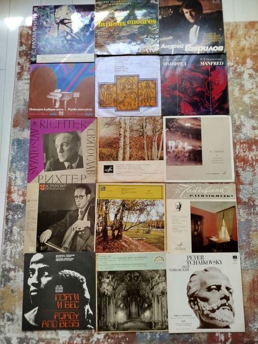 Грамофонни плочи с класическа музика