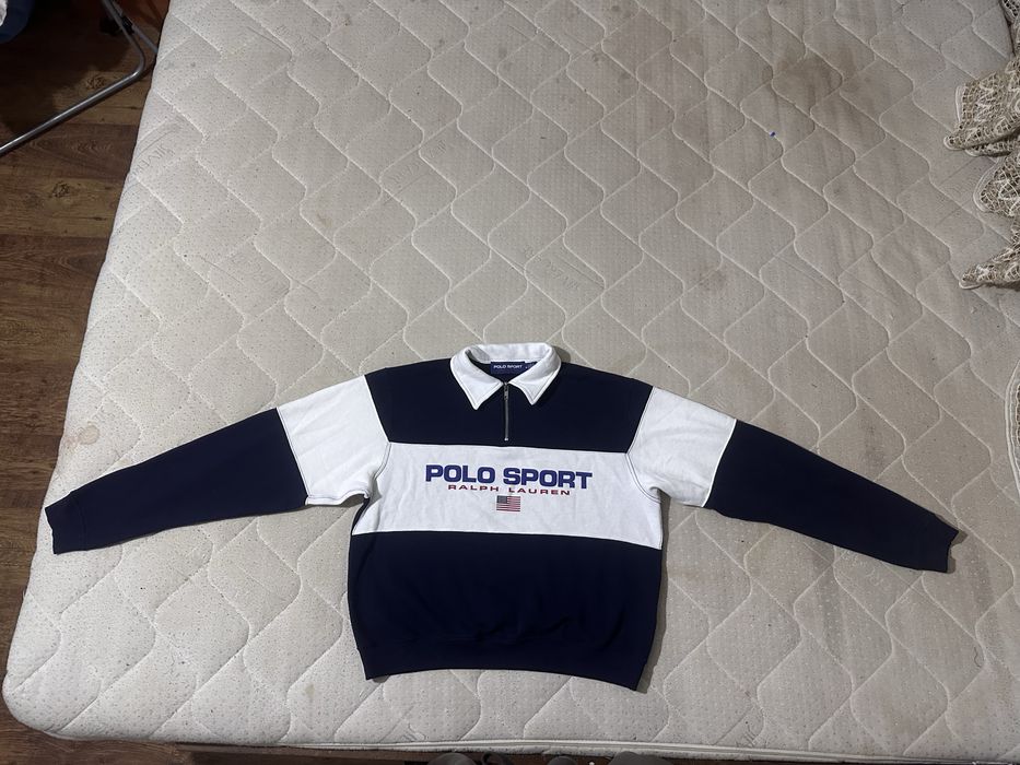 Polo Ralph Lauren Sport Capsule chest panel logo rugby shirt