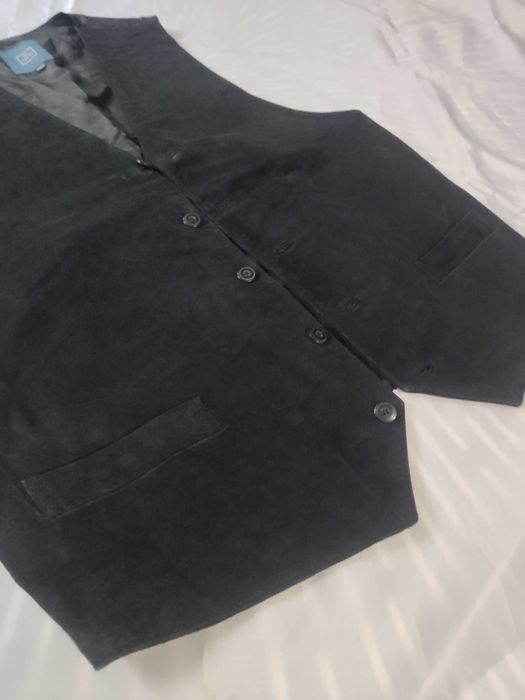 Vestă piele naturală întoarsă