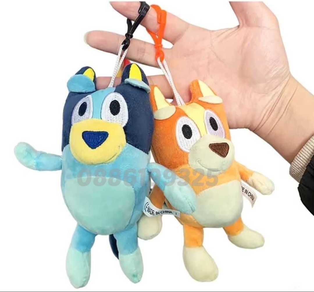 Плюшена играчка Блуи и Бинго + Музикален Телефон Bluey and Bingo