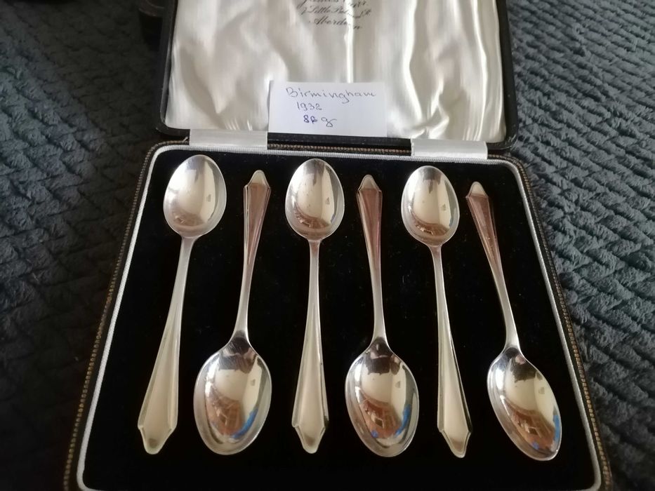 Lingurite argint masiv 925 lungime 11,5 cm