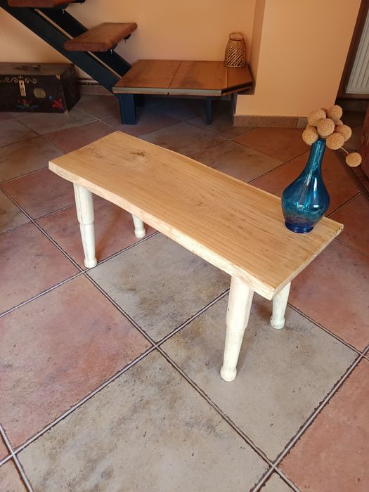 Masa cafea lemn recuperat și de  stejar