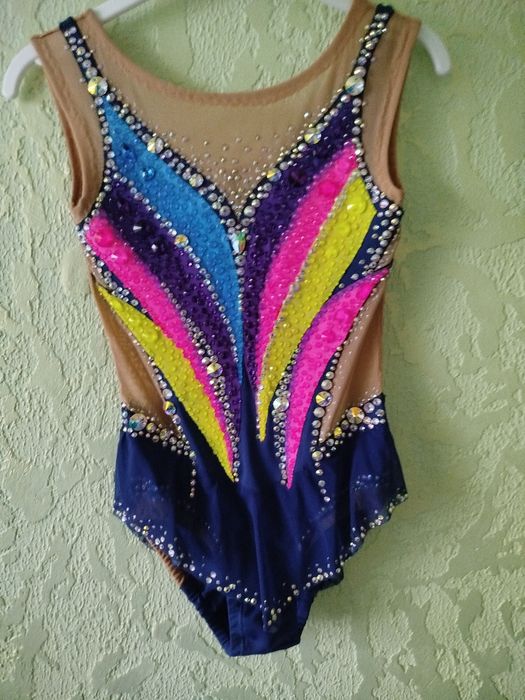 Купальник для художественной гимнастики рост 130-140