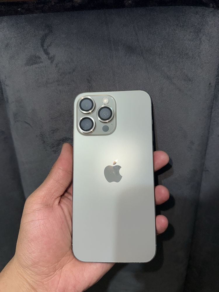 Iphone 15 pro max 256 gb 91% yomkis  dual sim abmenam bor