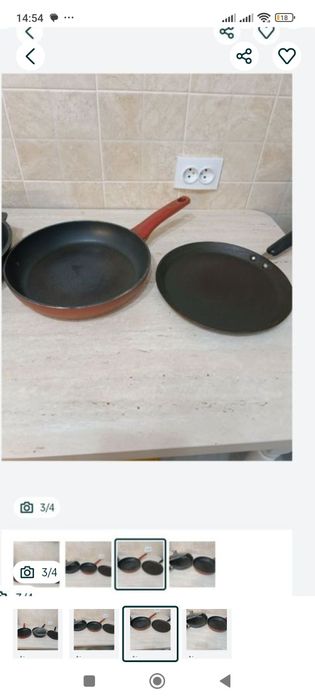 Продам сковородки