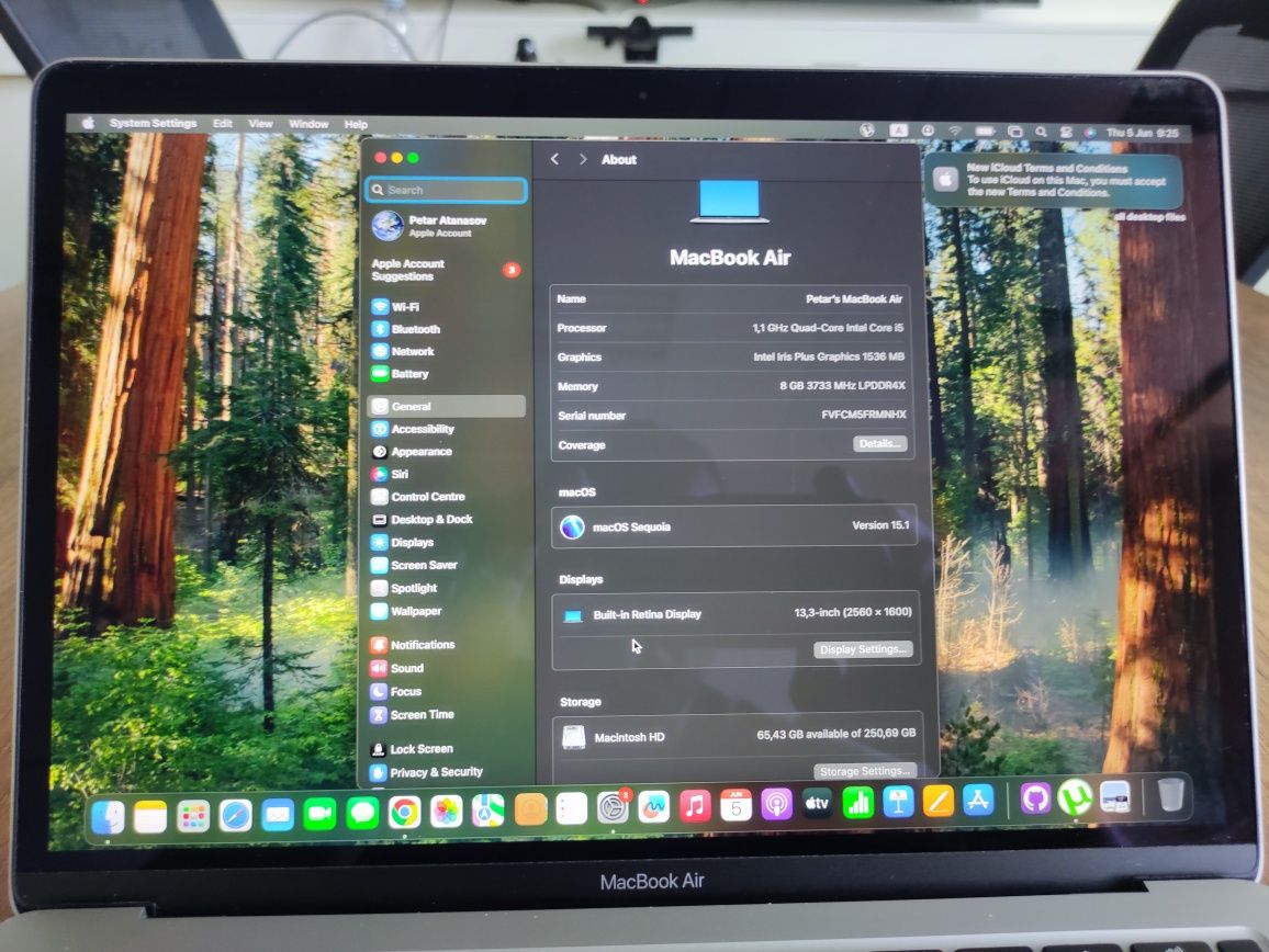 Apple MacBook Air i5 (2020) Retina 256GB 8GB RAM + Apple Magic Mouse 2